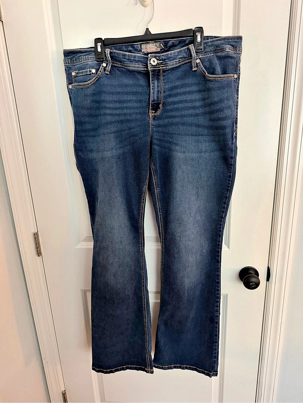 Torrid Luxe Slim Boot Jean Women's Blue Jeans 20T
